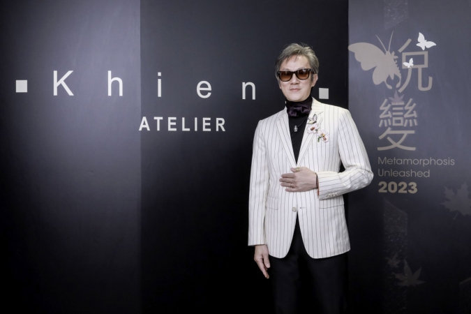 「華人高訂教父」方國強Khieng Atelier創立24年首秀！以「蛻變」為名綻放時尚蝴蝶效應